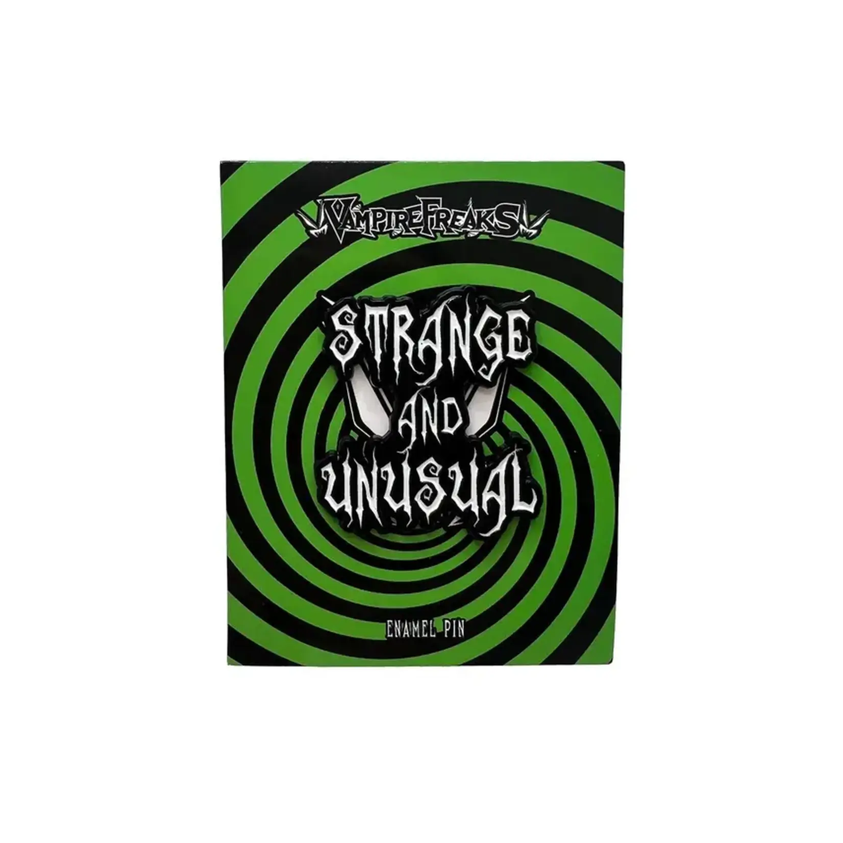 vampirefreaks Strange and Unusual Enamel Pin