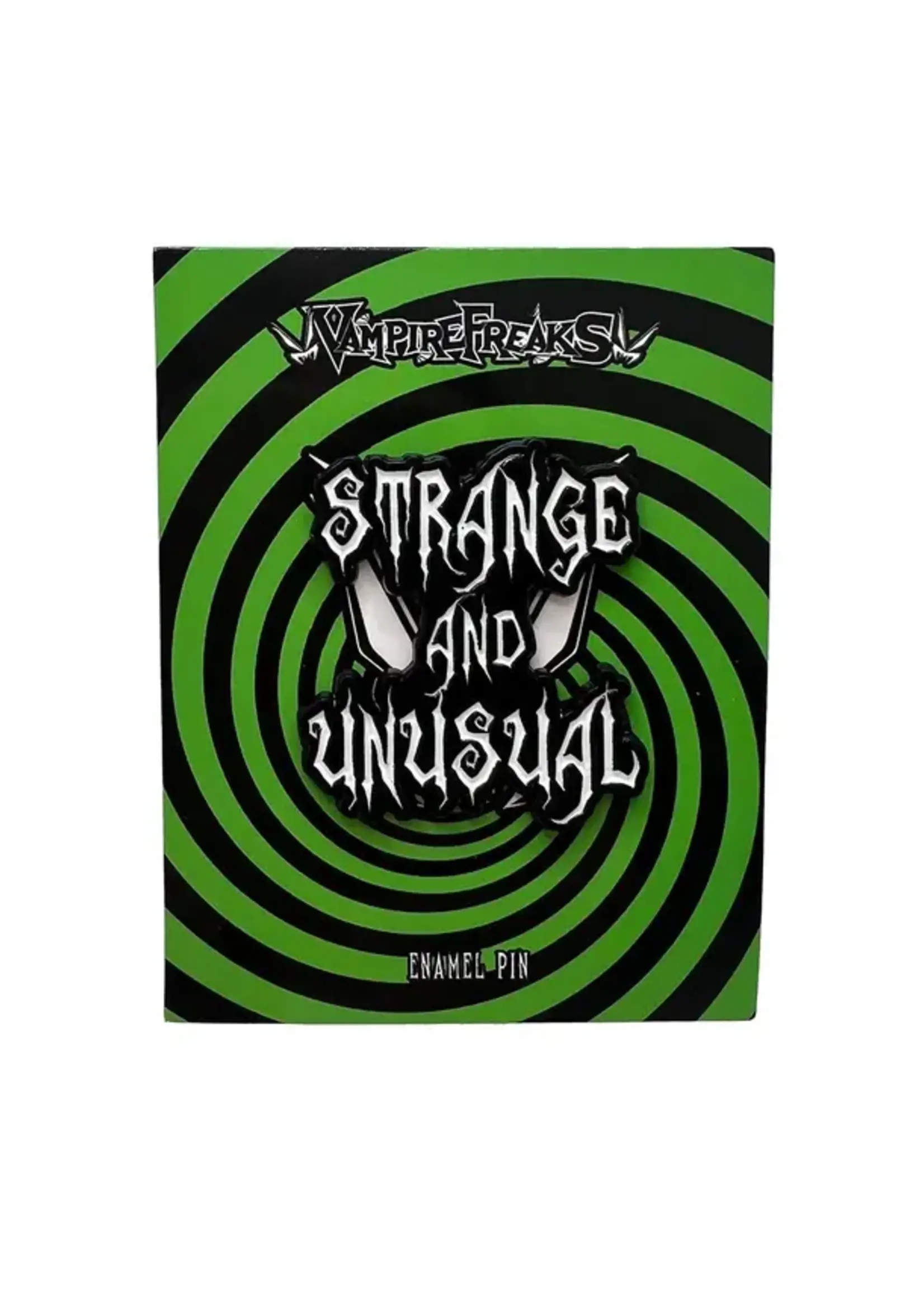 vampirefreaks Strange and Unusual Enamel Pin
