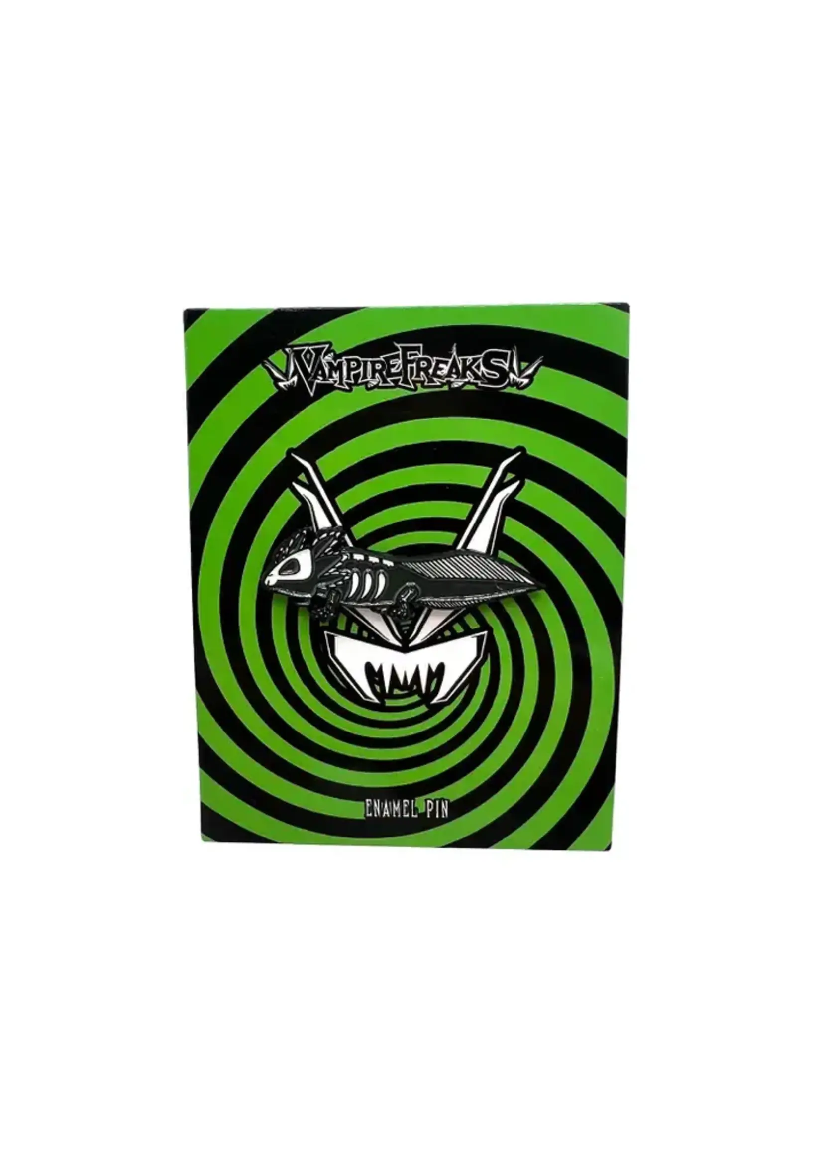 vampirefreaks Spooksalotl the Axolotl Enamel Pin