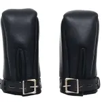 The Master Tanners Deluxe Padded Fist Mitts Adult Leather Gloves Pet Play