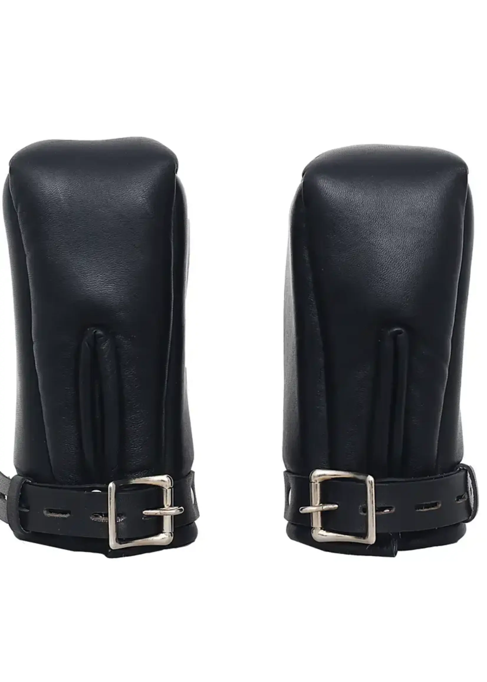 The Master Tanners Deluxe Padded Fist Mitts Adult Leather Gloves Pet Play