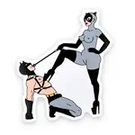 Geeky And Kinky Vengeance and The Thief Sticker