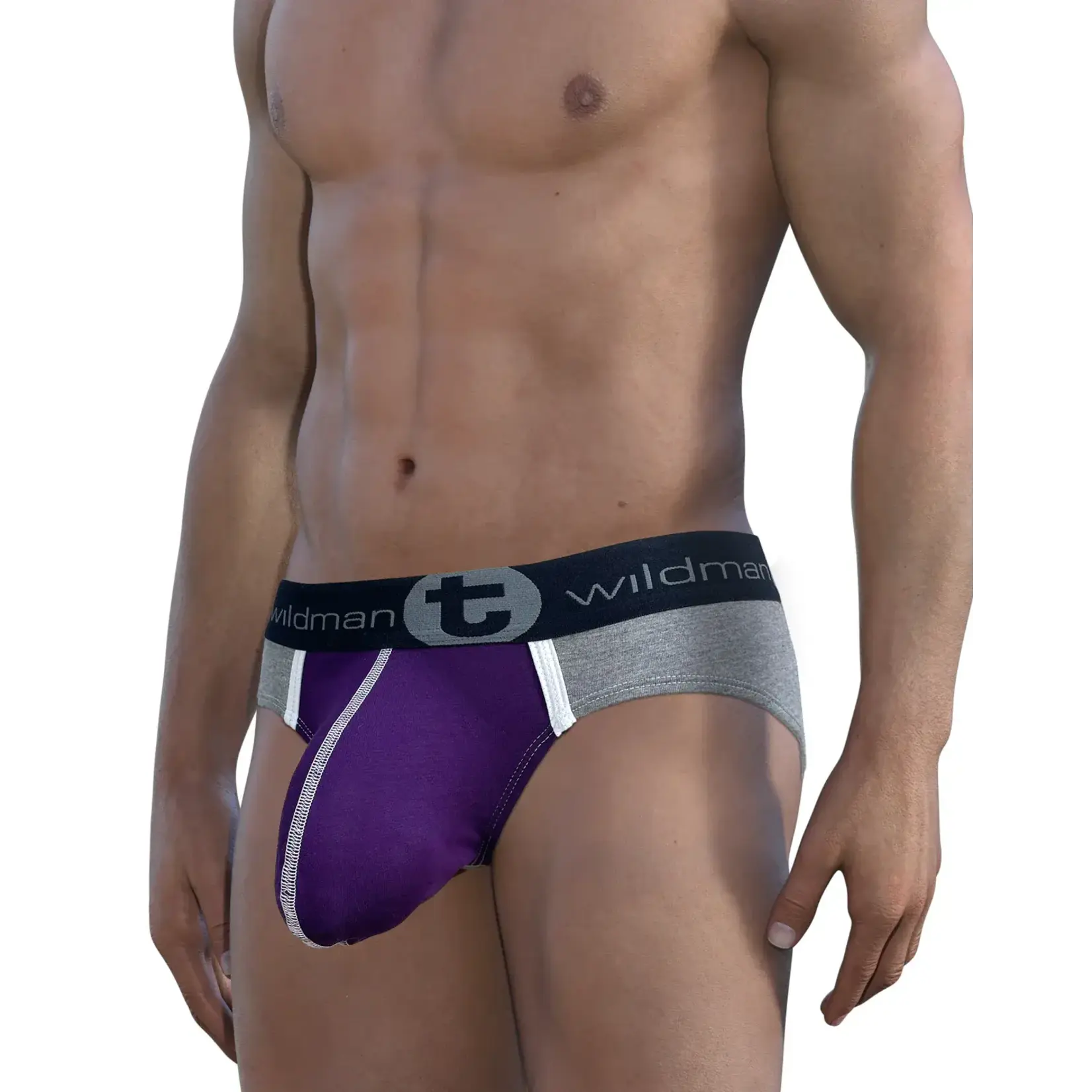 WildmanT Modal Big Boy Pouch Brief
