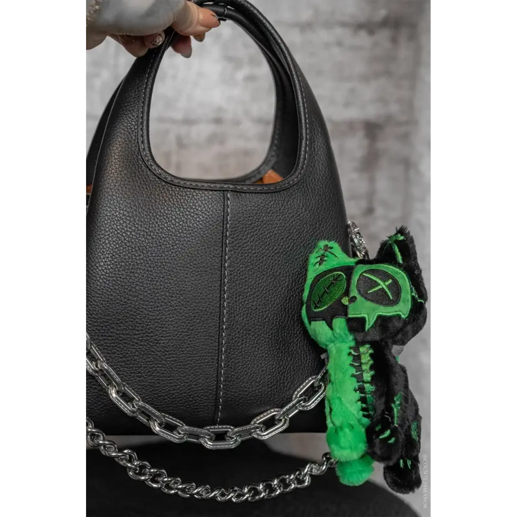 vampirefreaks Frankenkitty Plush Keychain