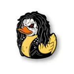 Geek Punk Metal Duck Enamel Pin