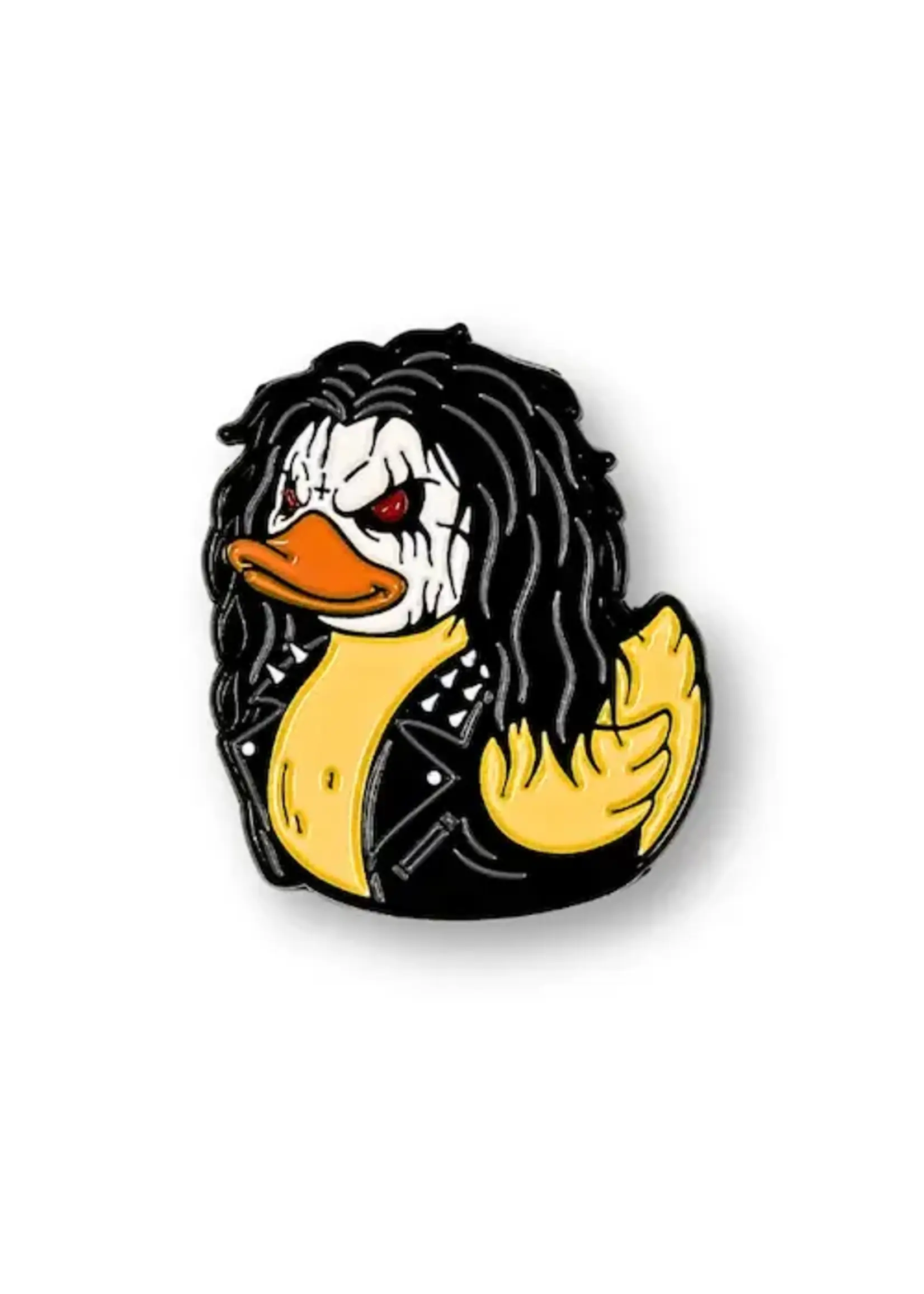 Geek Punk Metal Duck Enamel Pin
