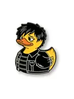 Geek Punk Emo Duck Enamel Pin
