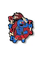 Geek Punk Defund This! Enamel Pin
