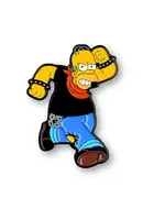 Geek Punk Dad Punk Enamel Pin