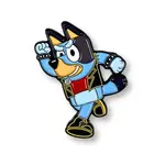 Geek Punk Aussie Dog Enamel Pin