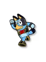 Geek Punk Aussie Dog Enamel Pin