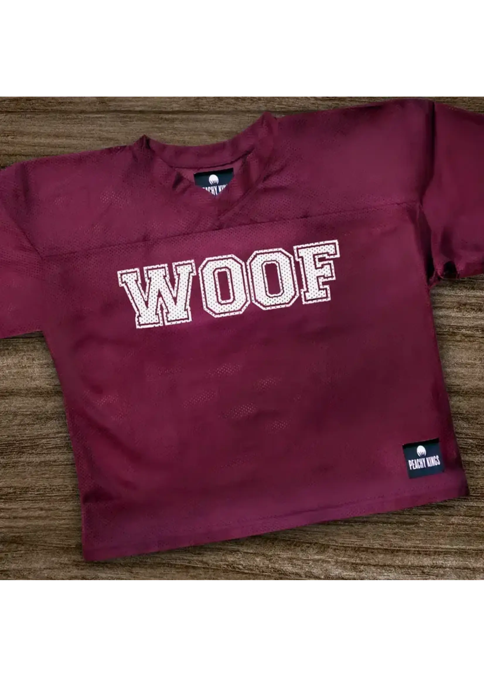 Kweer Cards/Peachy Kings Woof Mesh Football Jersey
