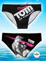 Peachy Kings SWIM Tom of Finland "Black" Swim Brief