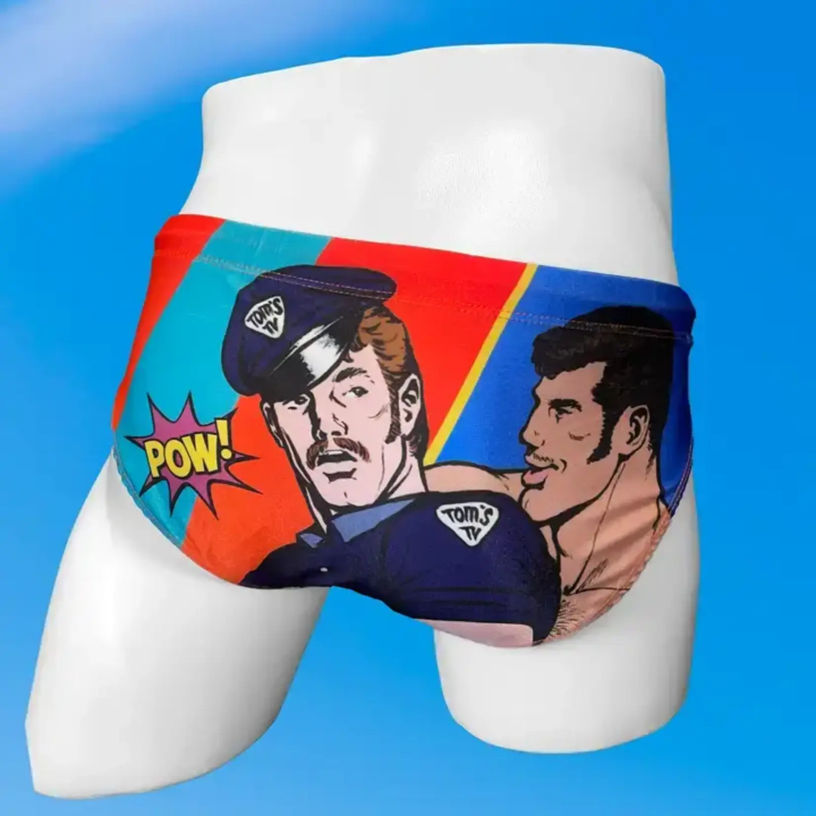 Peachy Kings SWIM Tom of Finland "Comic Kake" Swim Brief