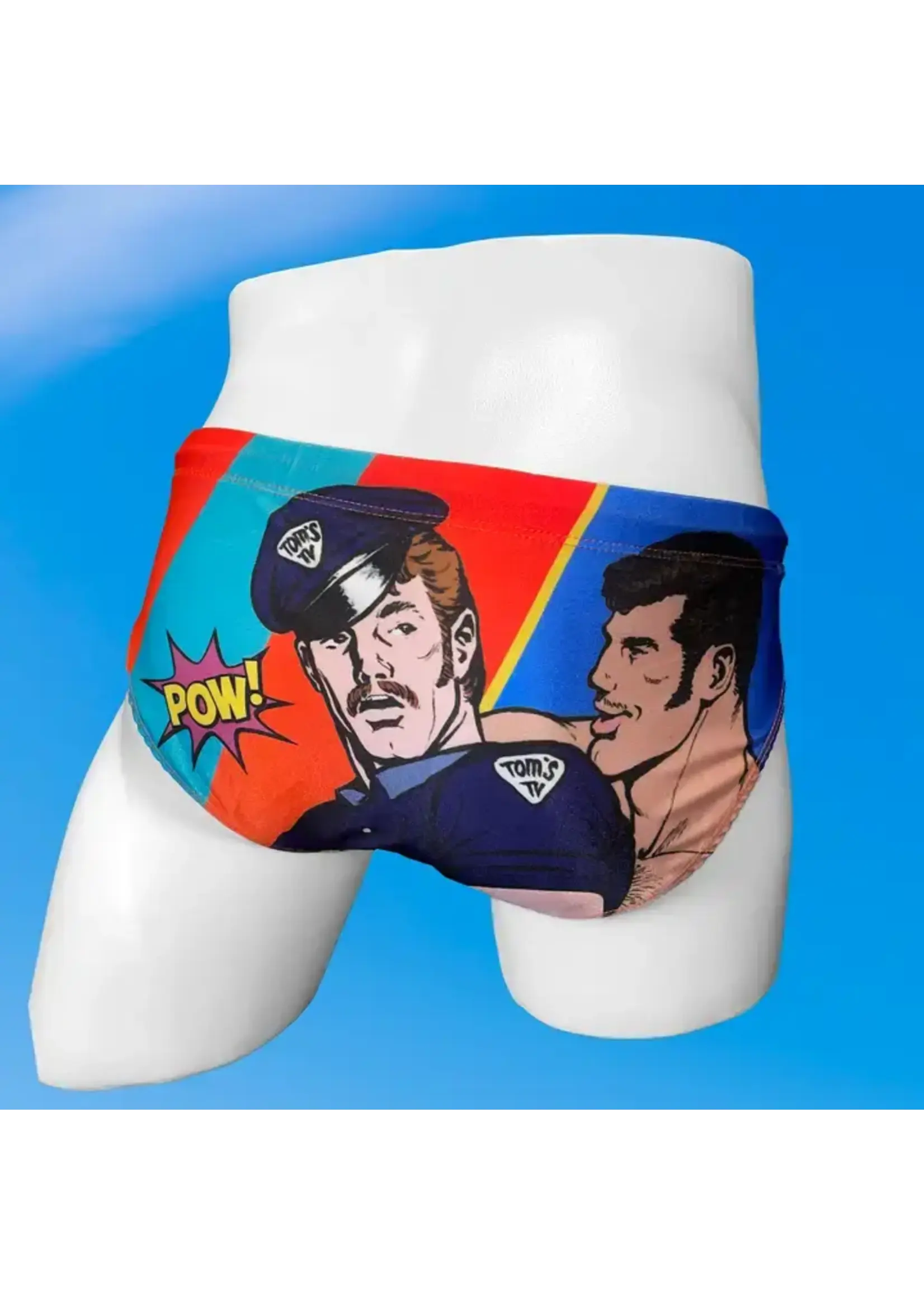 Peachy Kings SWIM Tom of Finland "Comic Kake" Swim Brief