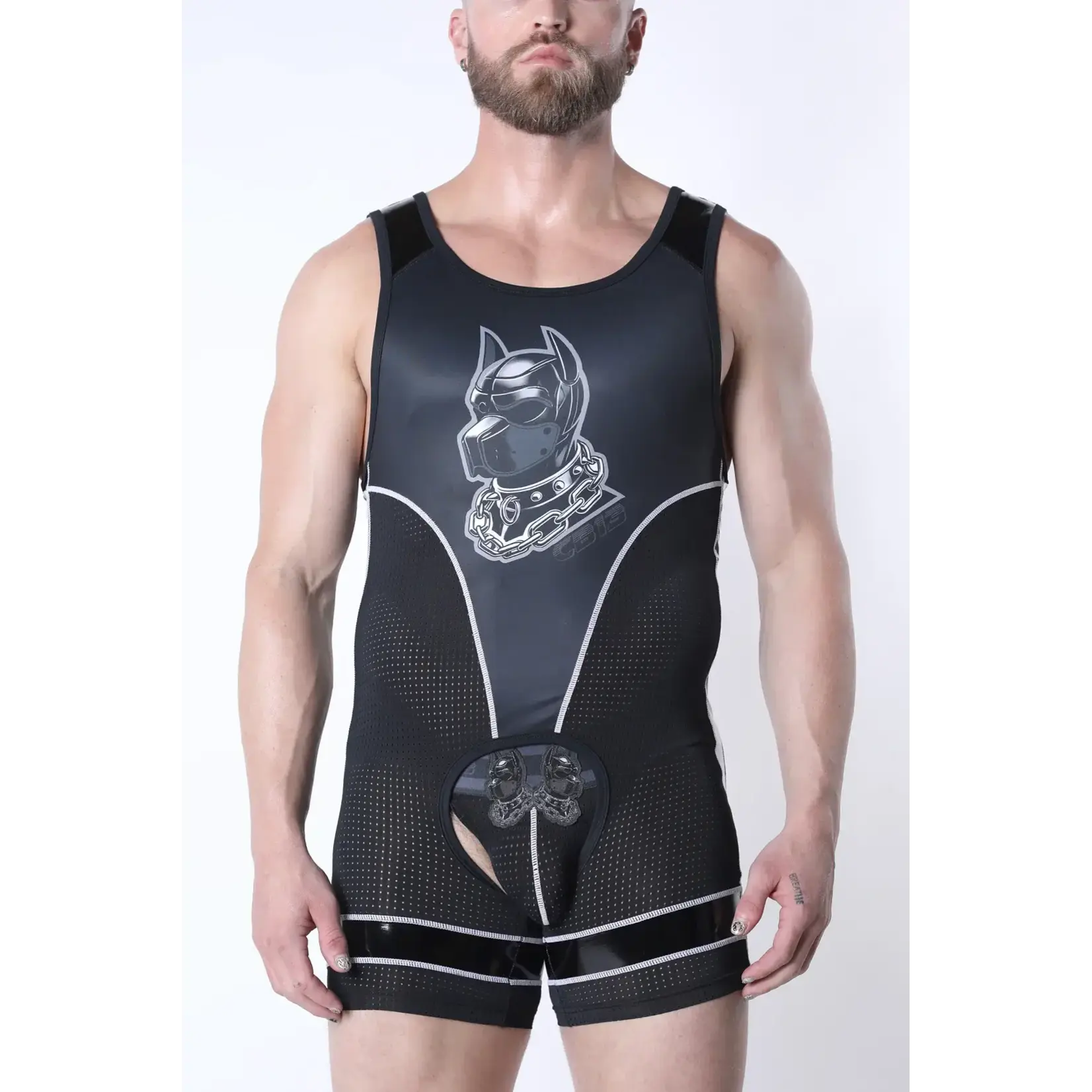 Cell Block 13 Kennel Club Dark Pup Singlet