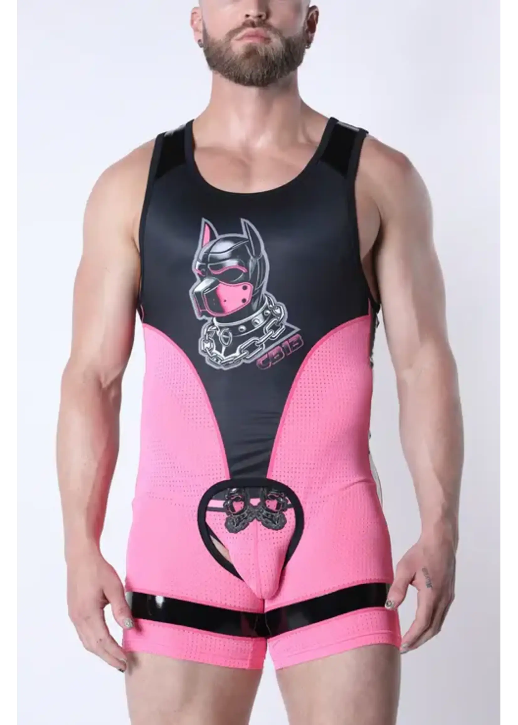 Cell Block 13 Kennel Club Dark Pup Singlet