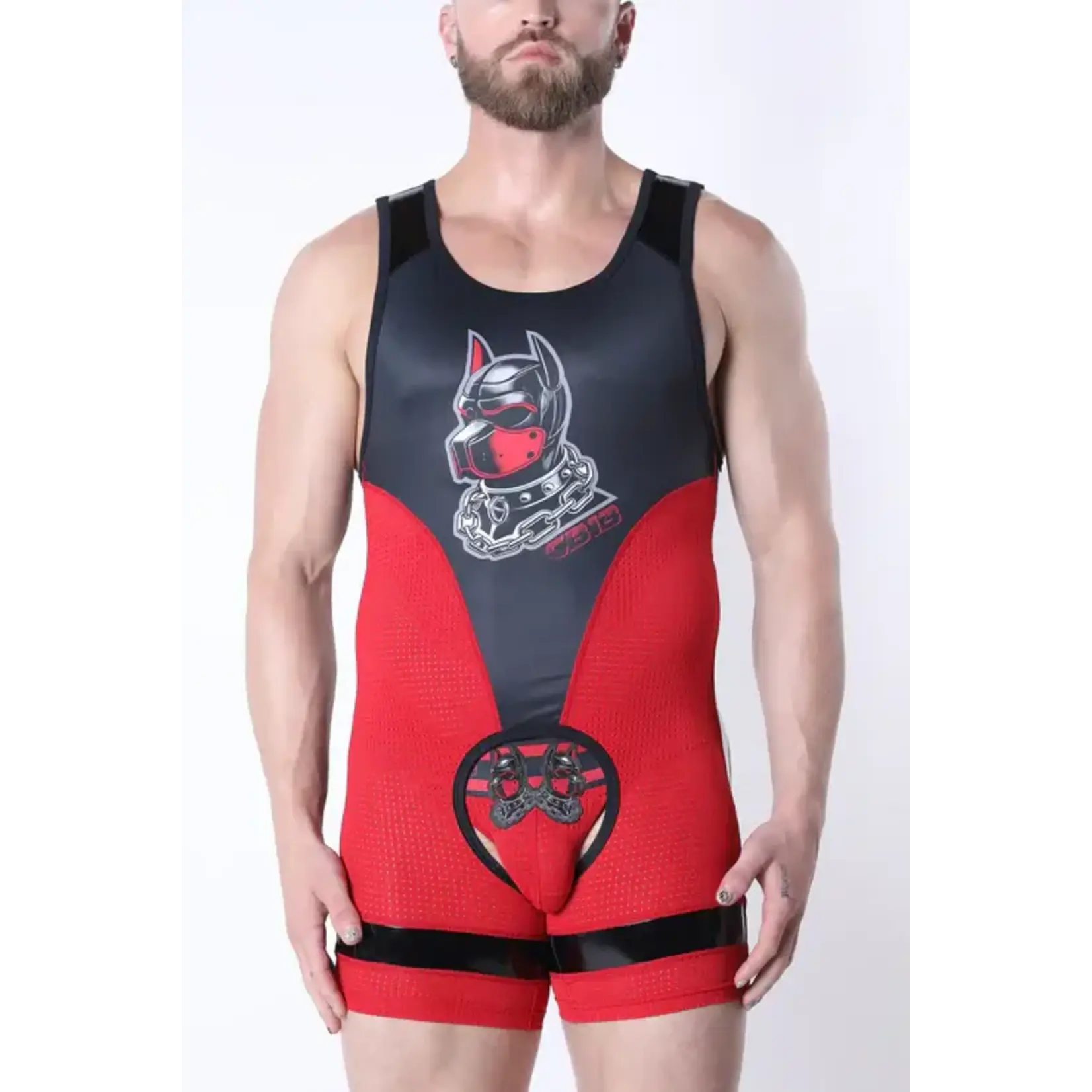 Cell Block 13 Kennel Club Dark Pup Singlet