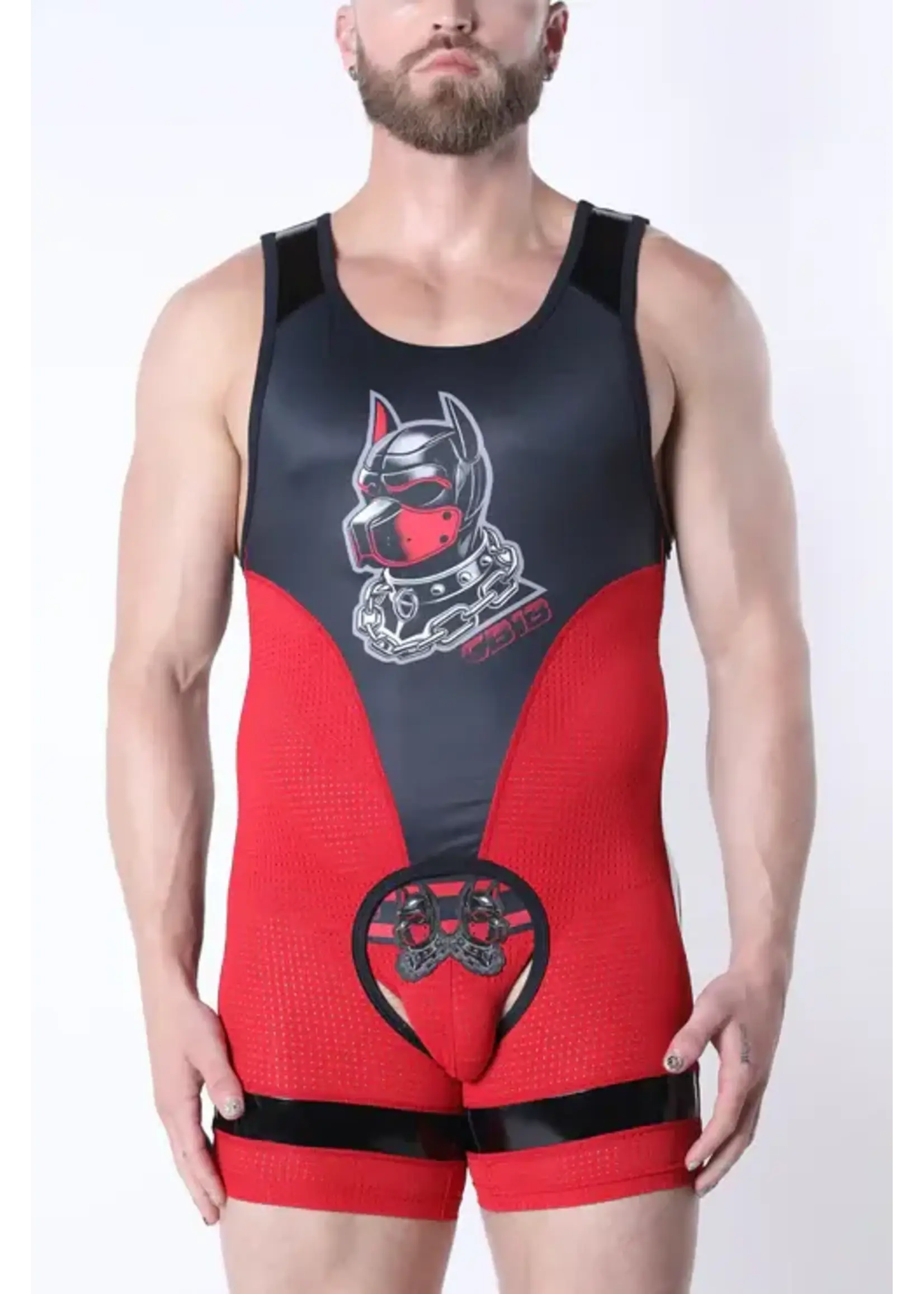 Cell Block 13 Kennel Club Dark Pup Singlet