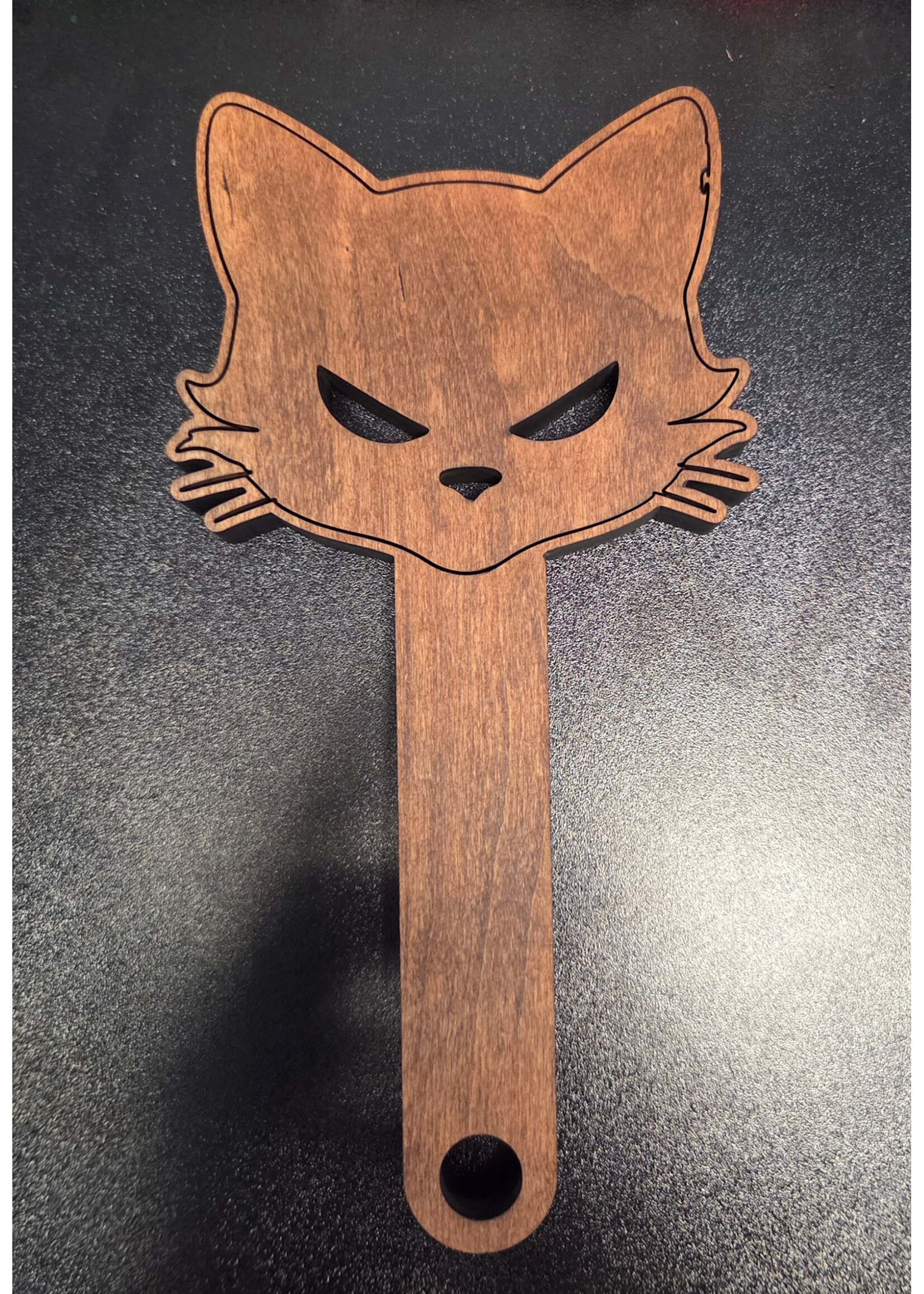 Neesh-Wear Naughty Kitty Custom Paddle- Cherry