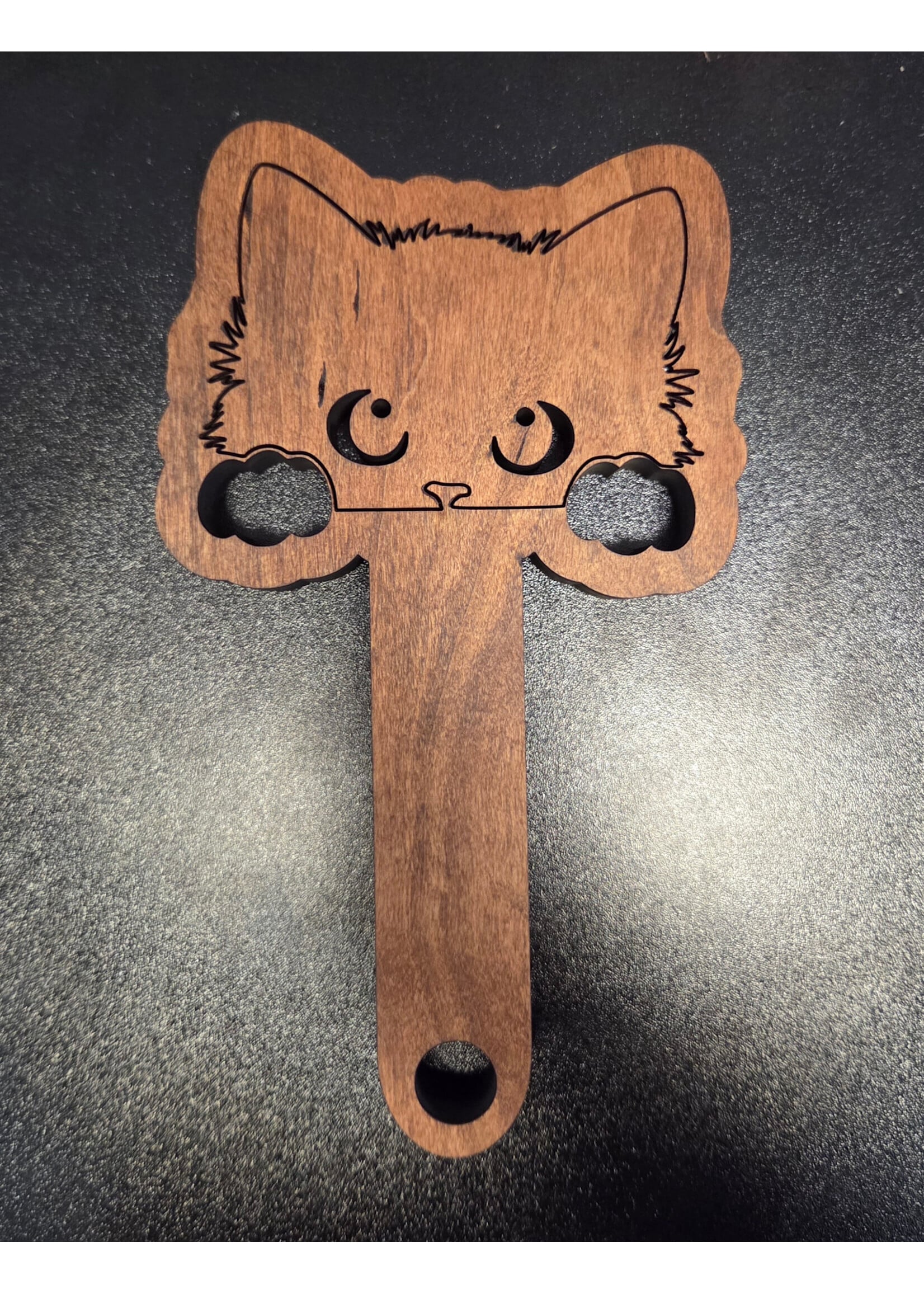 Neesh-Wear Cutie Paws Custom Kitty Paddle- Cherry