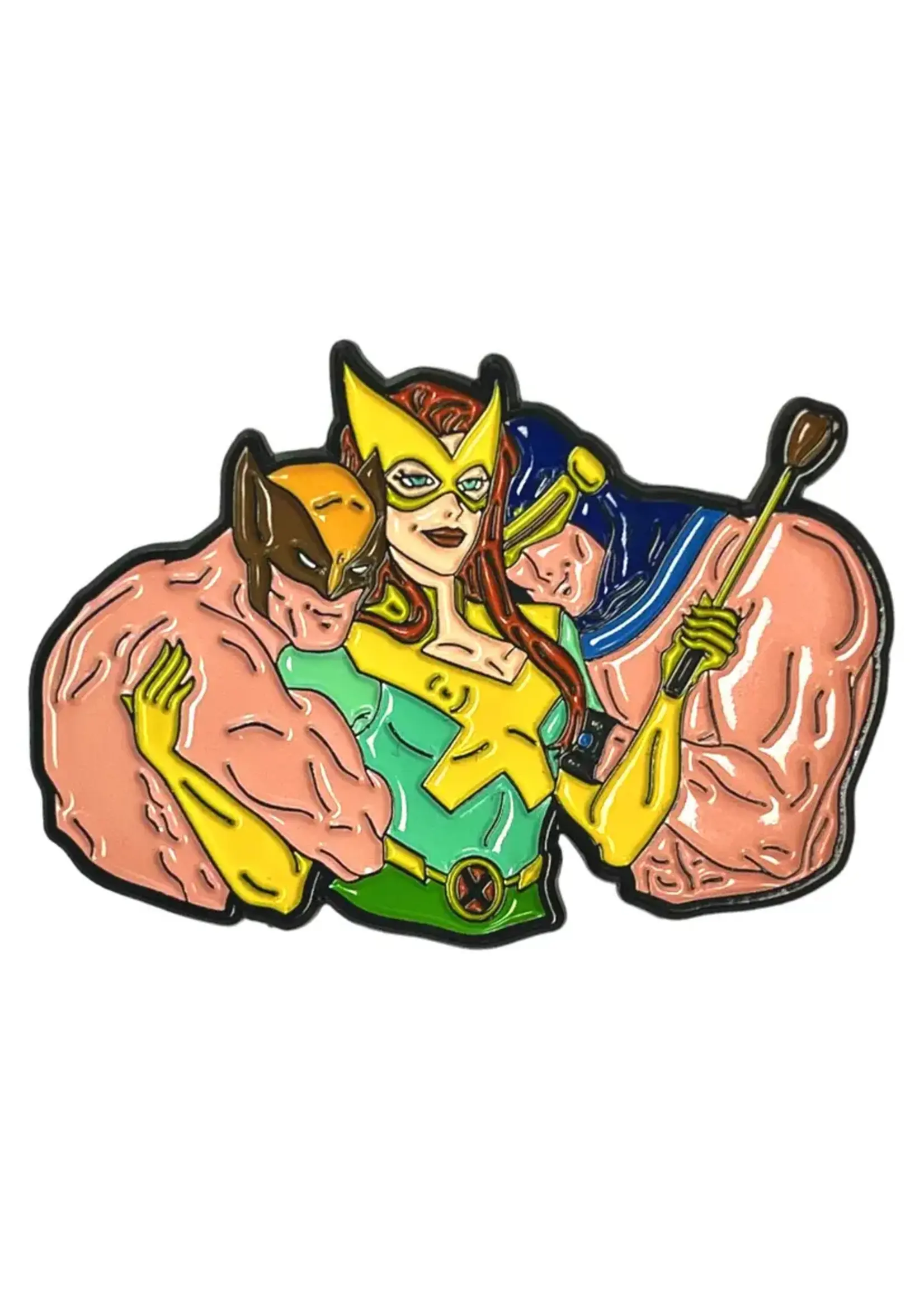 Geeky And Kinky Uncanny Love Enamel Pin