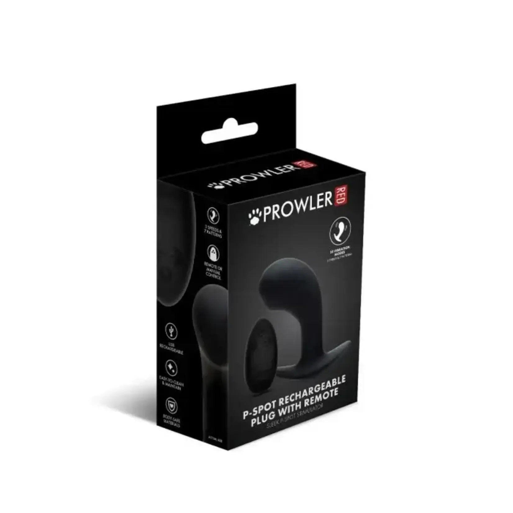 ProwlerRED Prowler RED P-Spot Rechargeable Plug with Remote