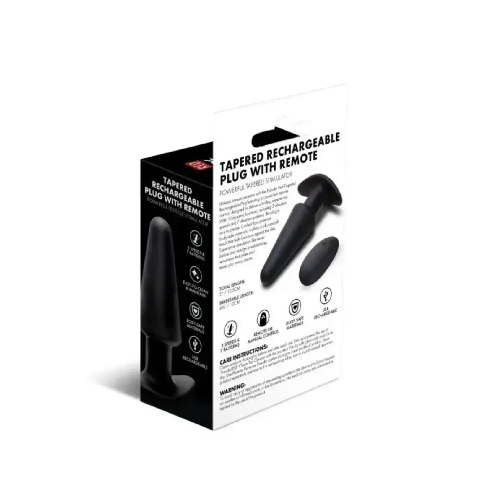 ProwlerRED Prowler RED Tapered Rechargeable Plug with Remote