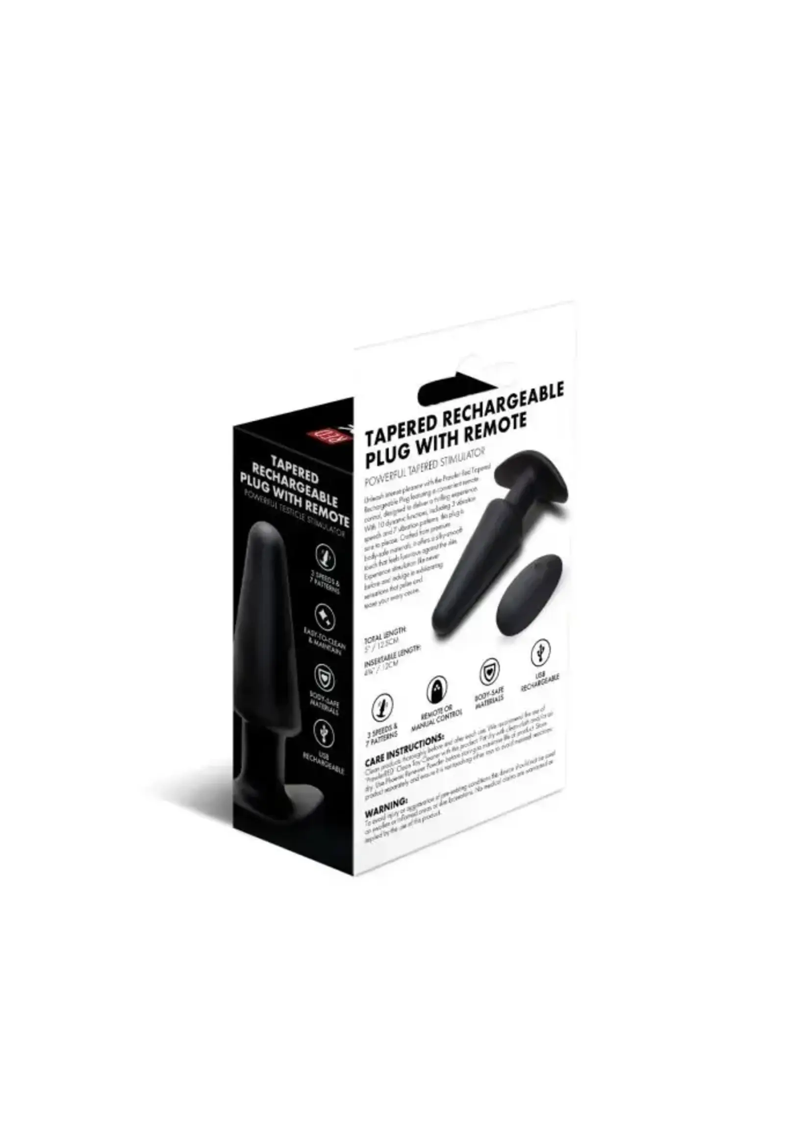 ProwlerRED Prowler RED Tapered Rechargeable Plug with Remote