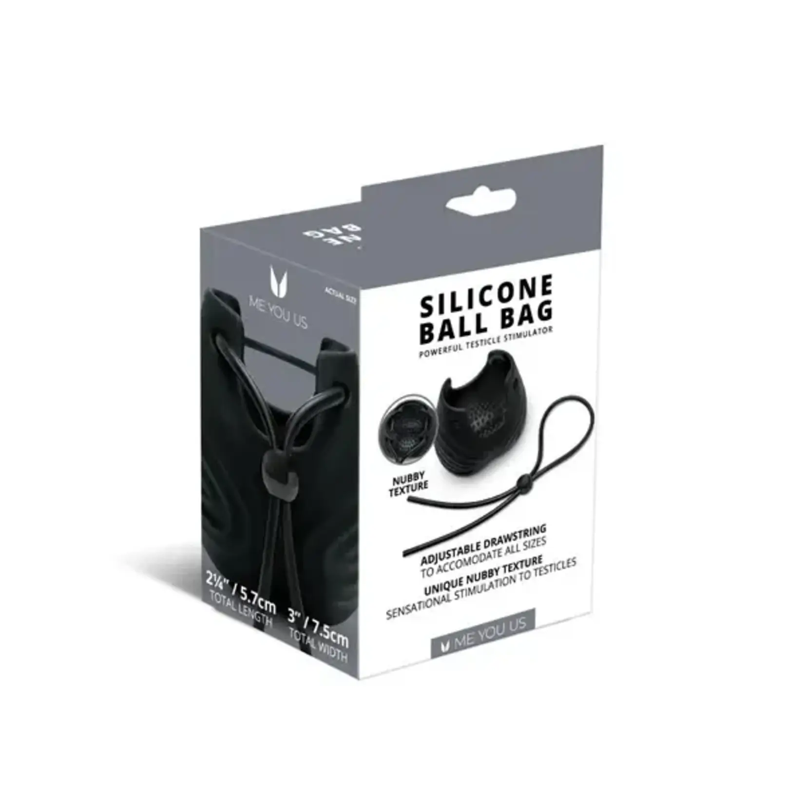 Me You Us Me You Us Silicone Ball Bag