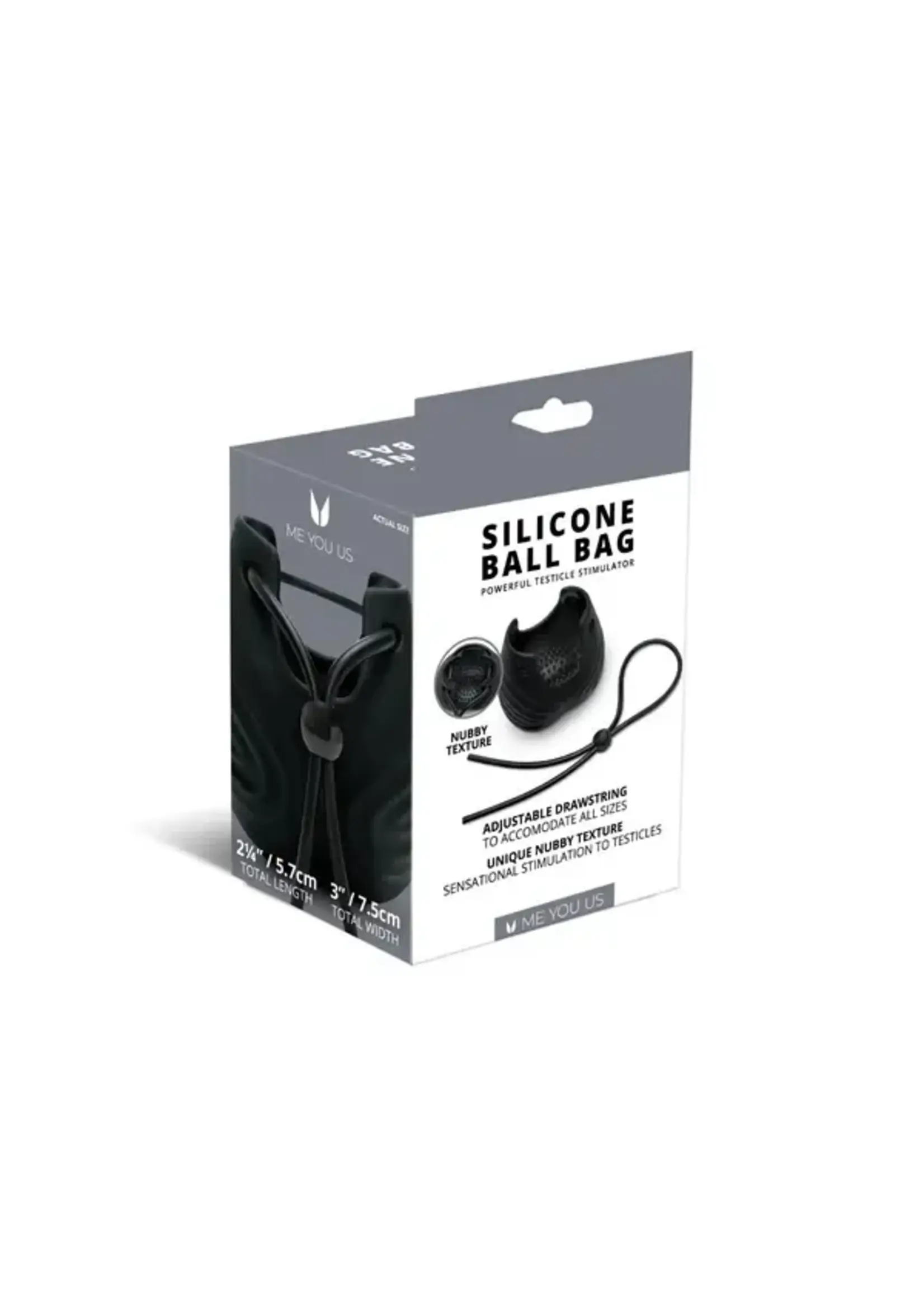 Me You Us Me You Us Silicone Ball Bag