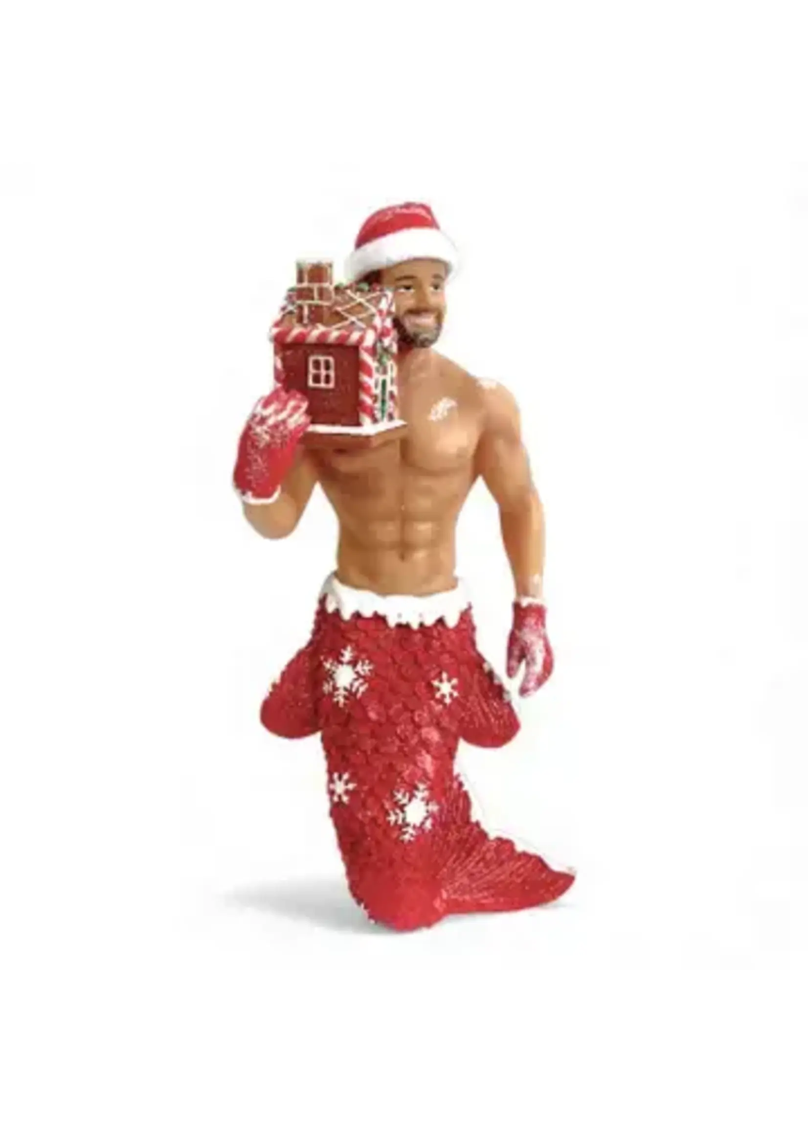 December Diamonds Gingerbread Santa