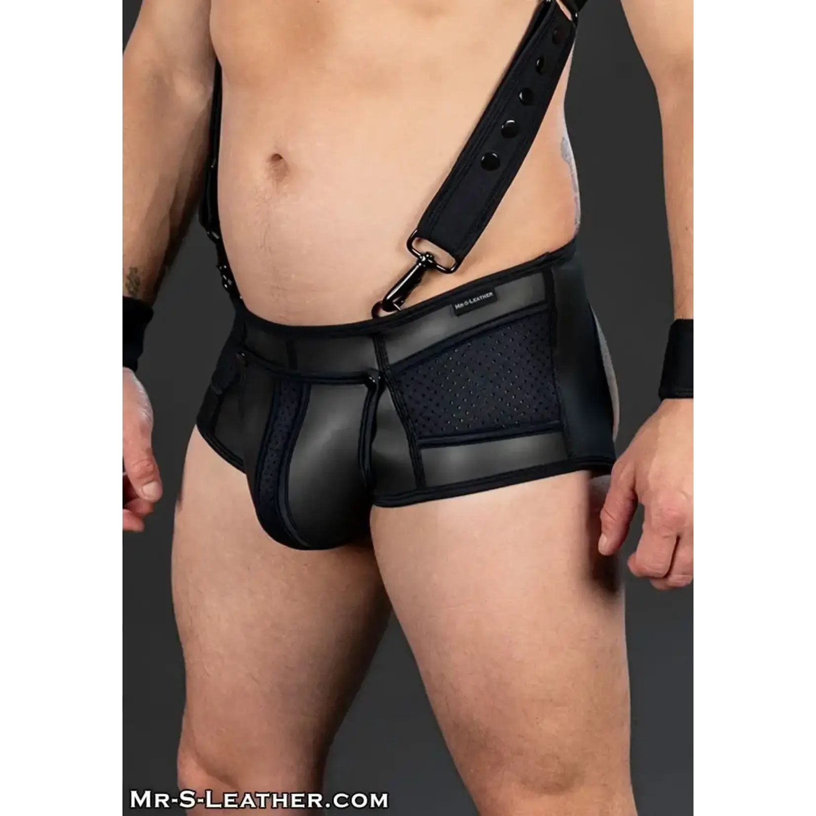 Mr. S Leather Neo Cyber All-Access Brief