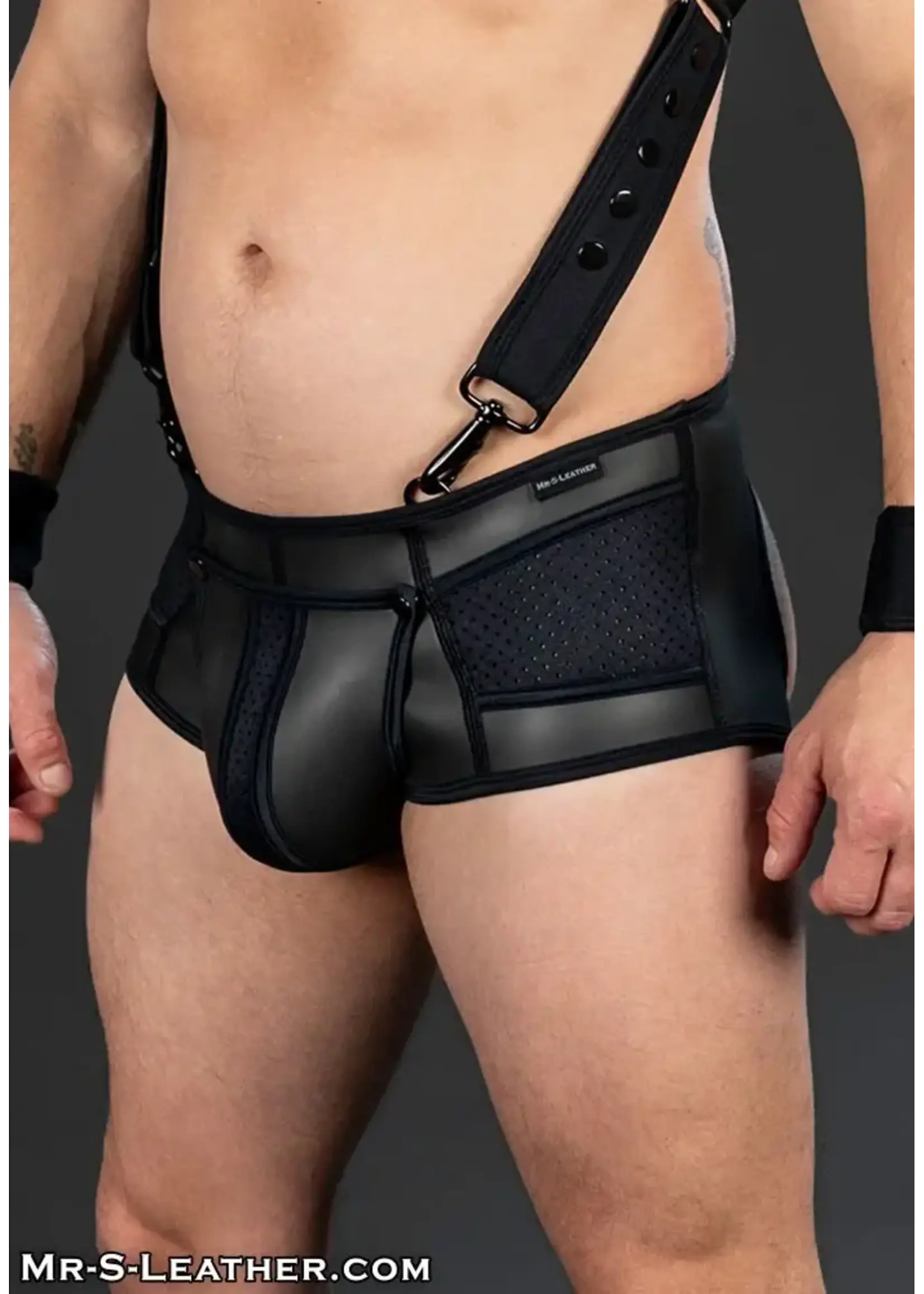 Mr. S Leather Neo Cyber All-Access Brief