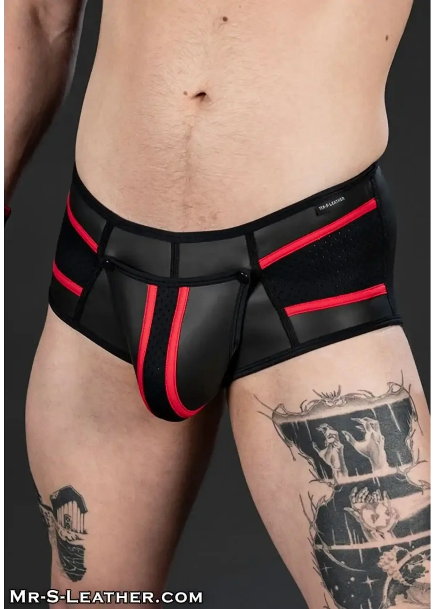 Mr. S Leather Neo Cyber All-Access Brief