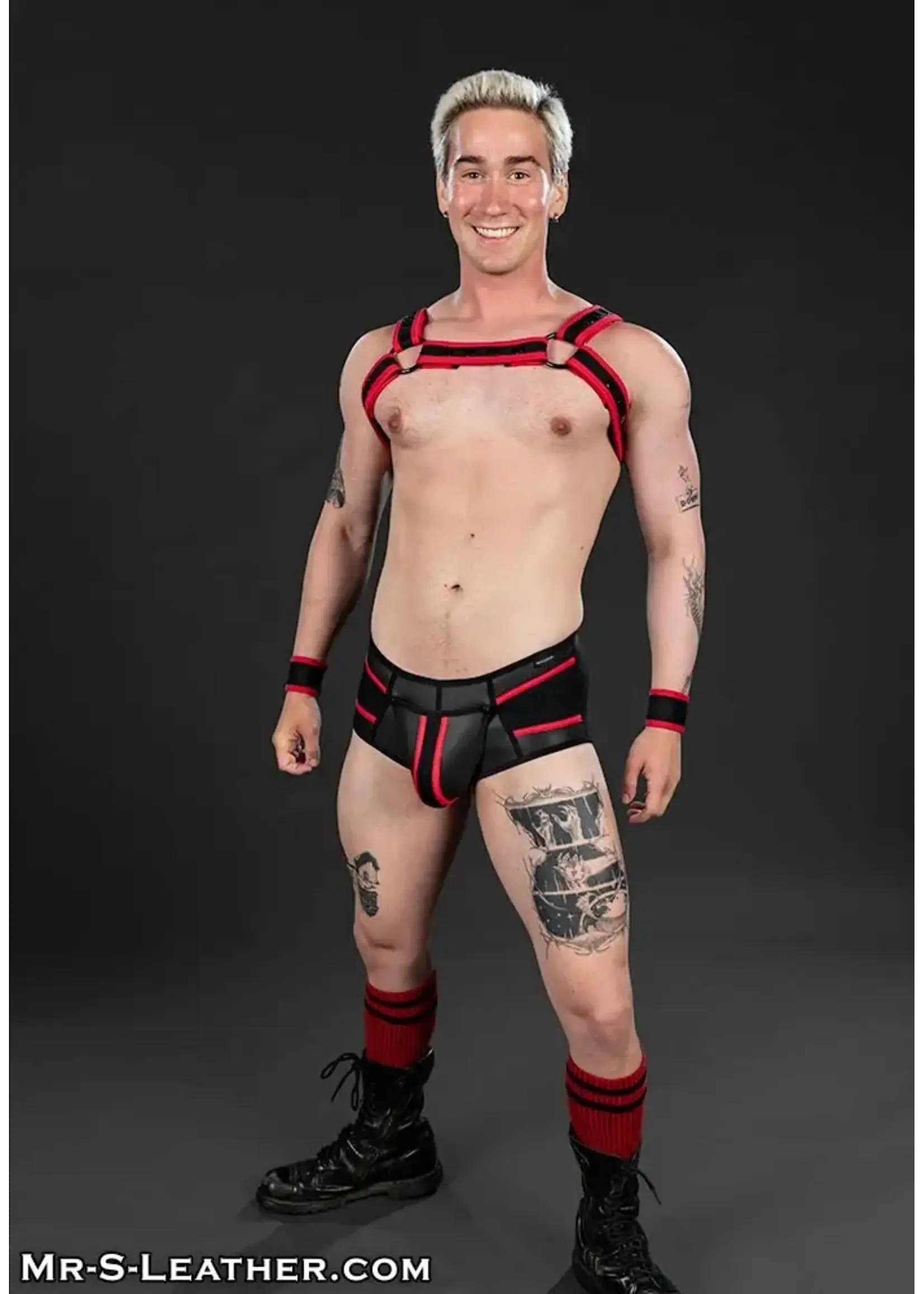 Mr. S Leather Neo Cyber All-Access Brief