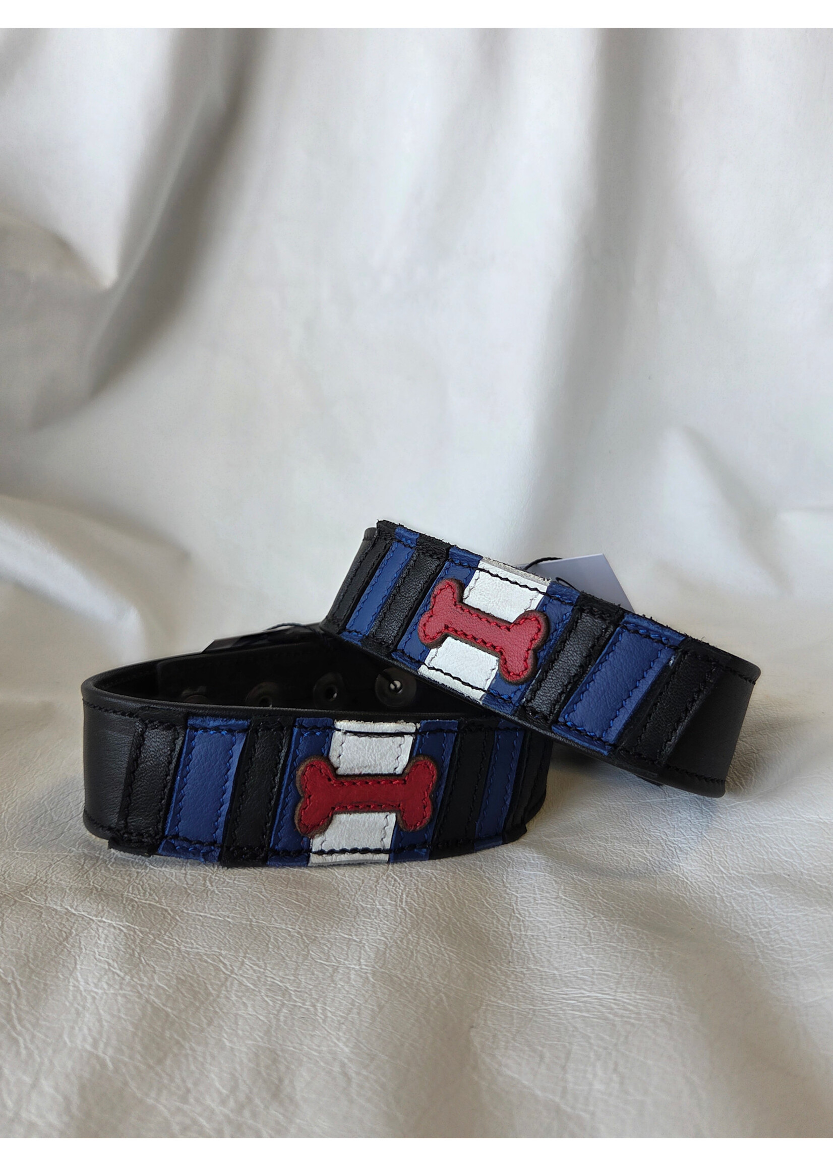 Neesh-Wear Leather Arm Bands - Flag Series