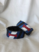Neesh-Wear Leather Wrist Bands - Flag Series