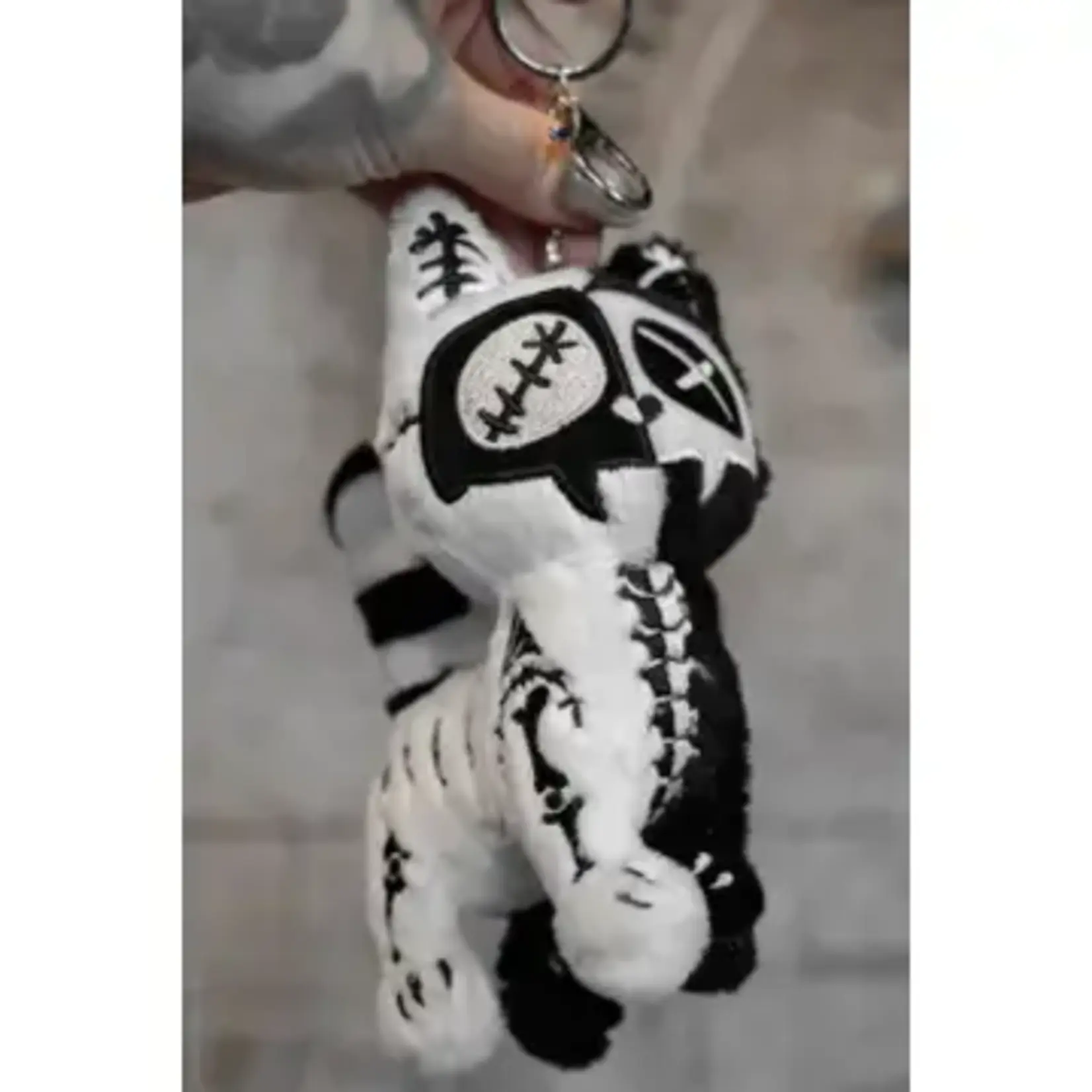 vampirefreaks Stitch Kitty Plush Keychain