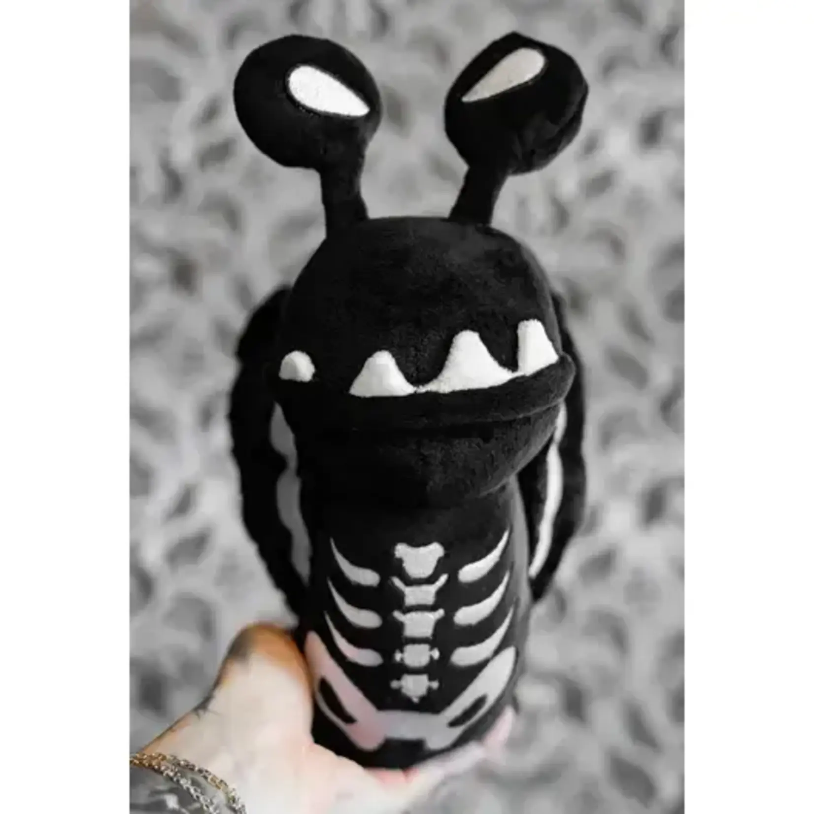 vampirefreaks Slugula Skeleton Snail Plush Toy