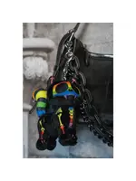 vampirefreaks Rainbow Skelekitty Plush Keychain