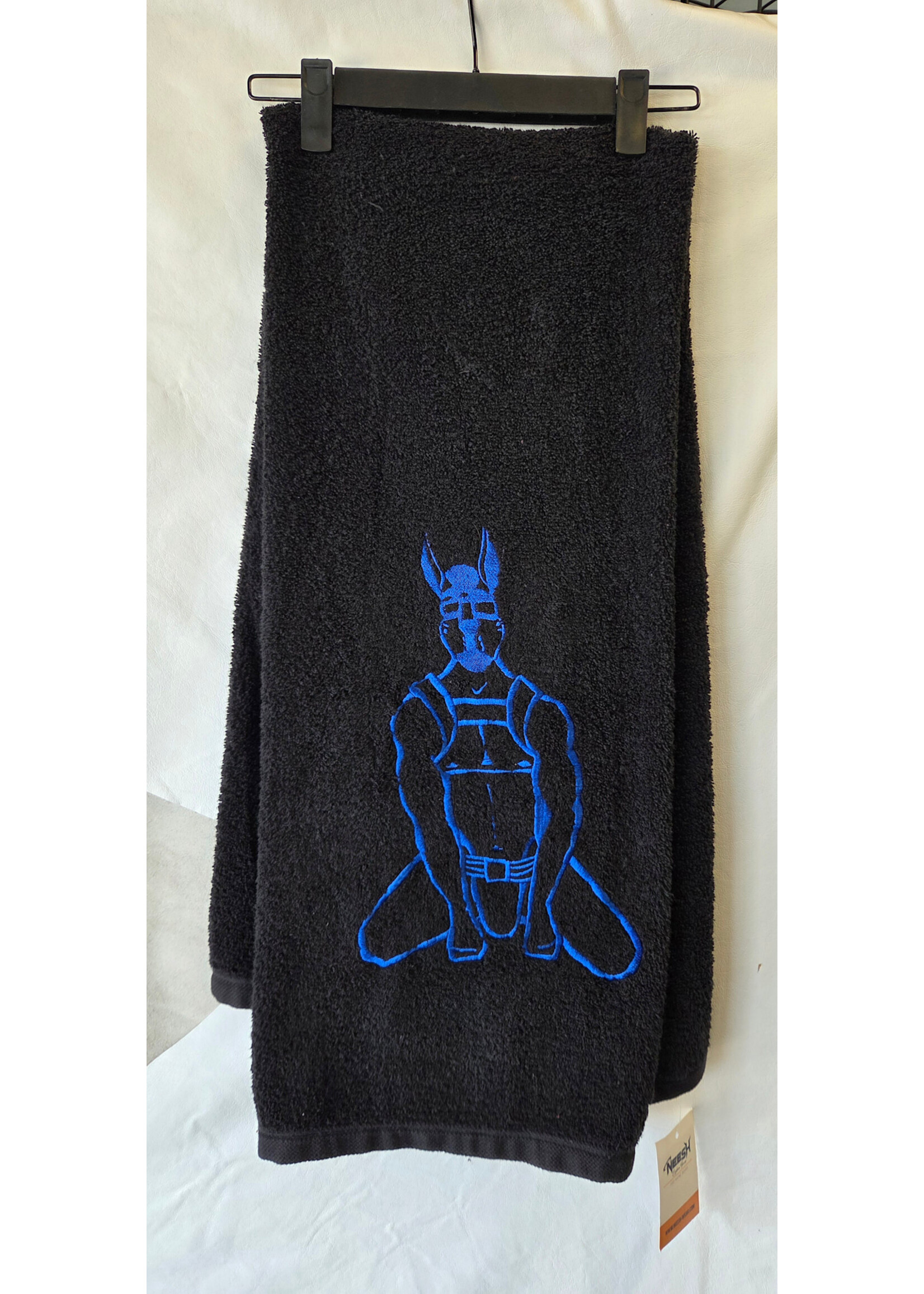 Embroidered Pup Play Towel