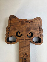 Neesh-Wear Cutie Paws Kitty Mini Paddle- Cherry