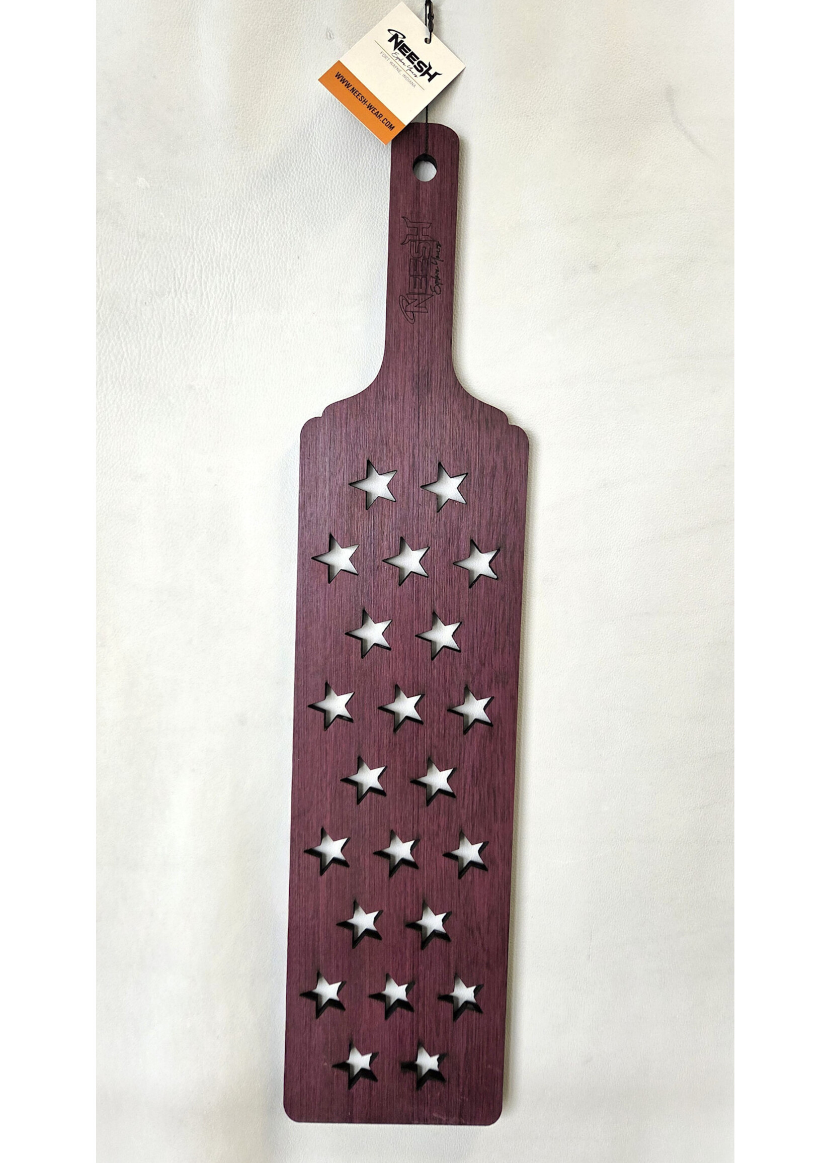Neesh-Wear Purple Heart Star Paddle 24in