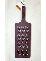 Neesh-Wear Purple Heart Paw Print Paddle 17in