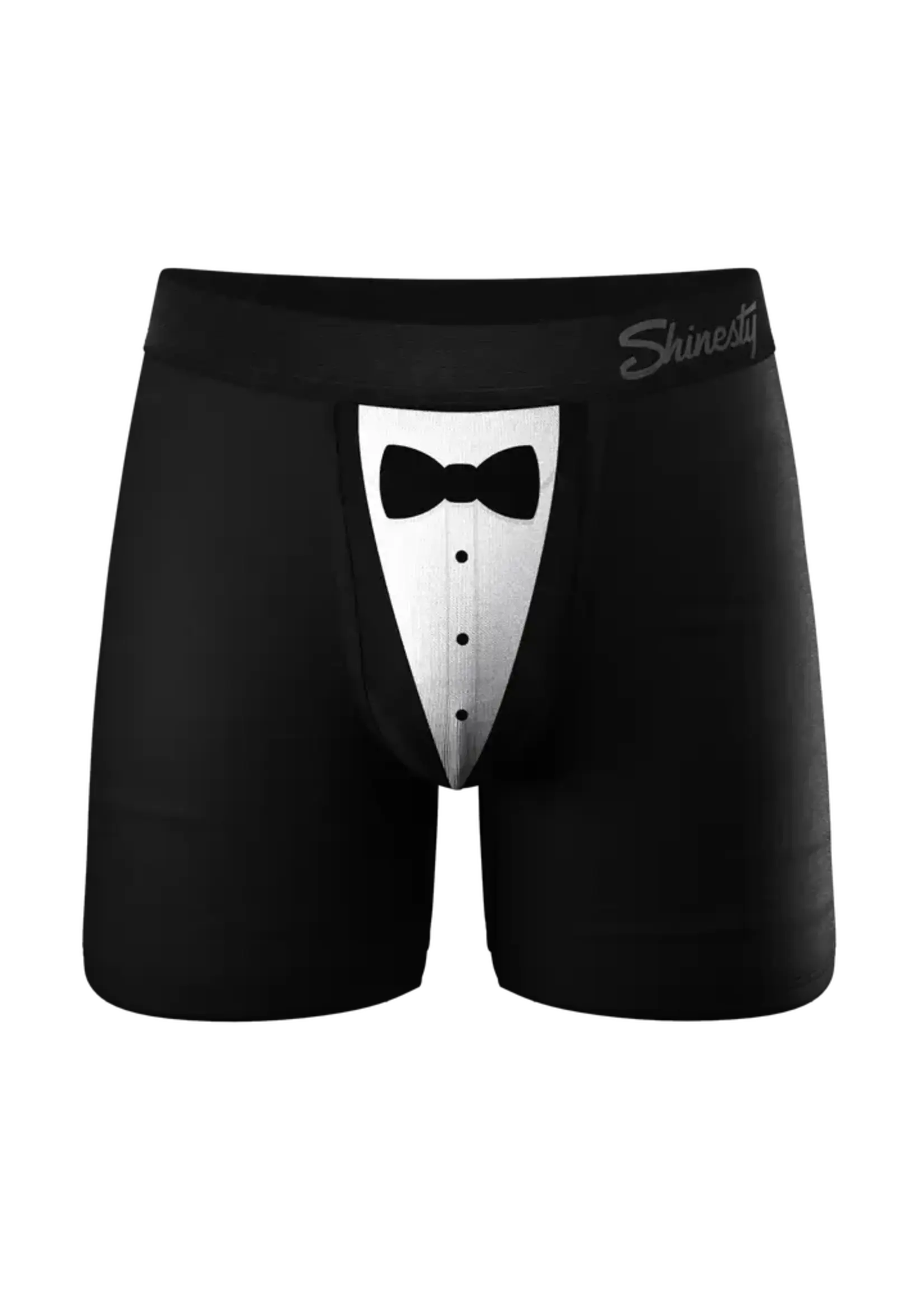 Shinesty, Inc The 009 | Black Tuxedo Ball Hammock® Pouch Underwear
