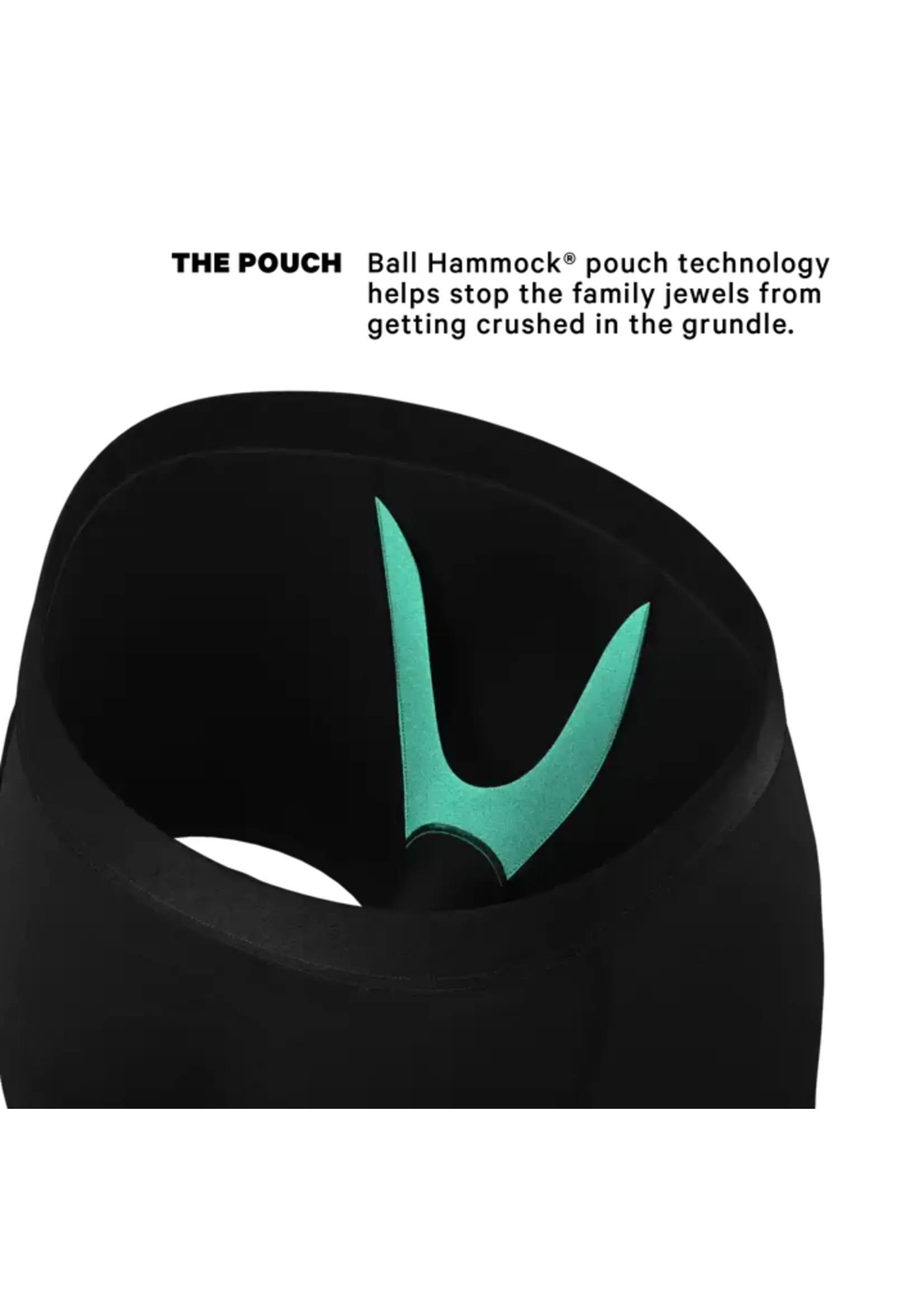 Shinesty, Inc The 009 | Black Tuxedo Ball Hammock® Pouch Underwear