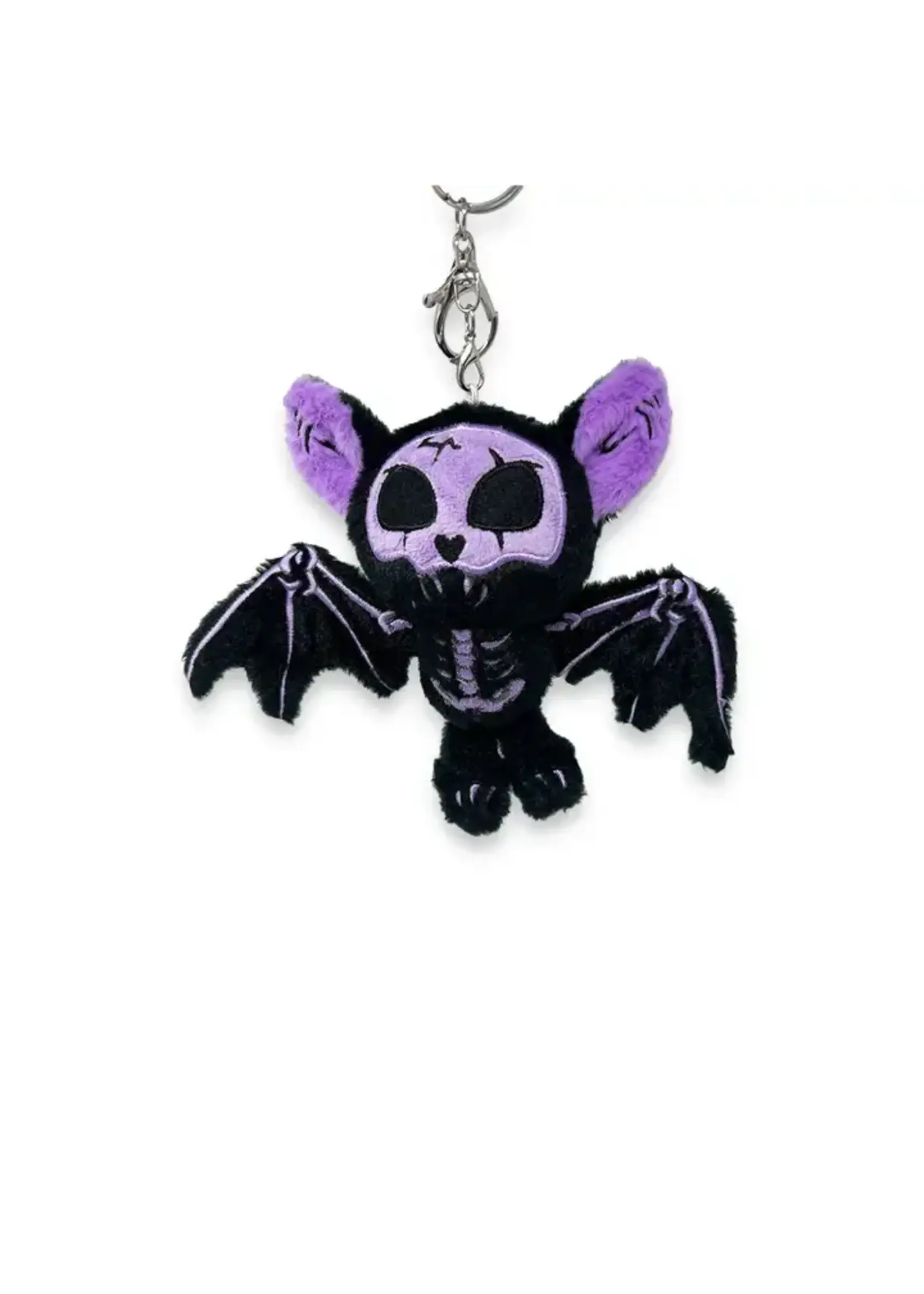 vampirefreaks Skelebat Plush Keychain (Purple Twilight)