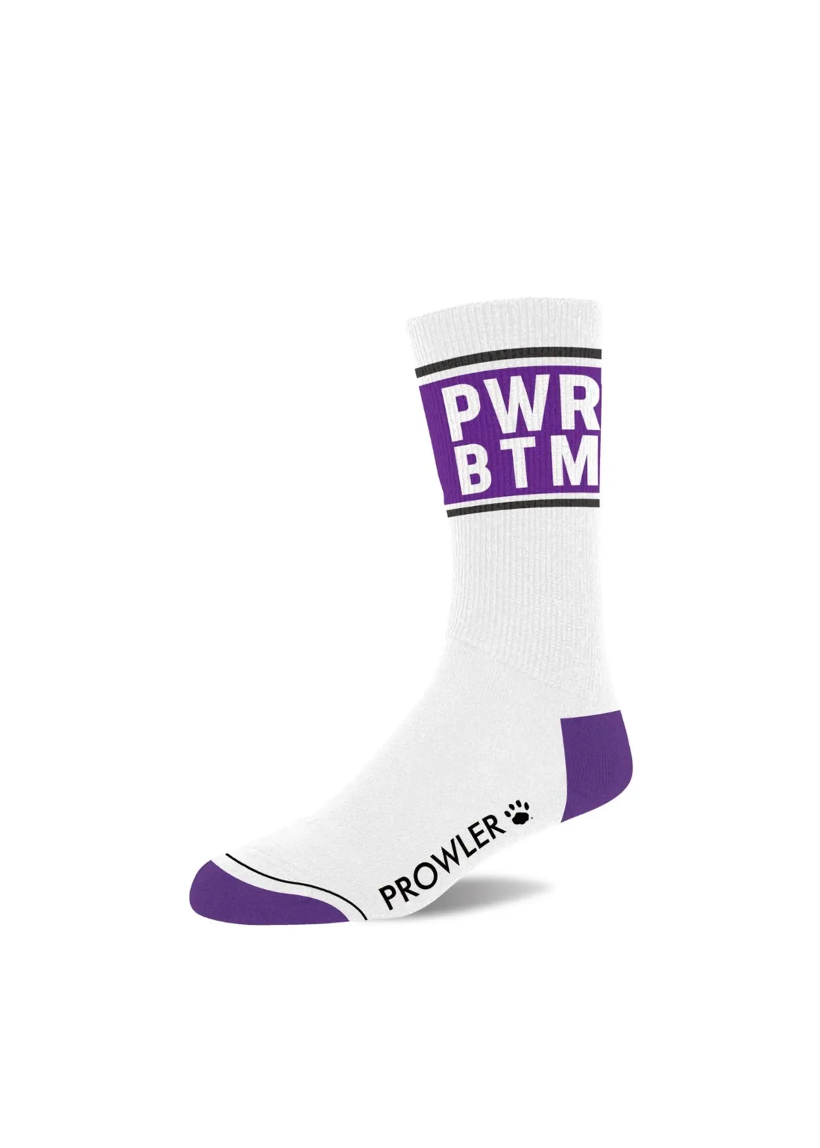 ProwlerRED Prowler Socks PWR BTM - Wht/Purp