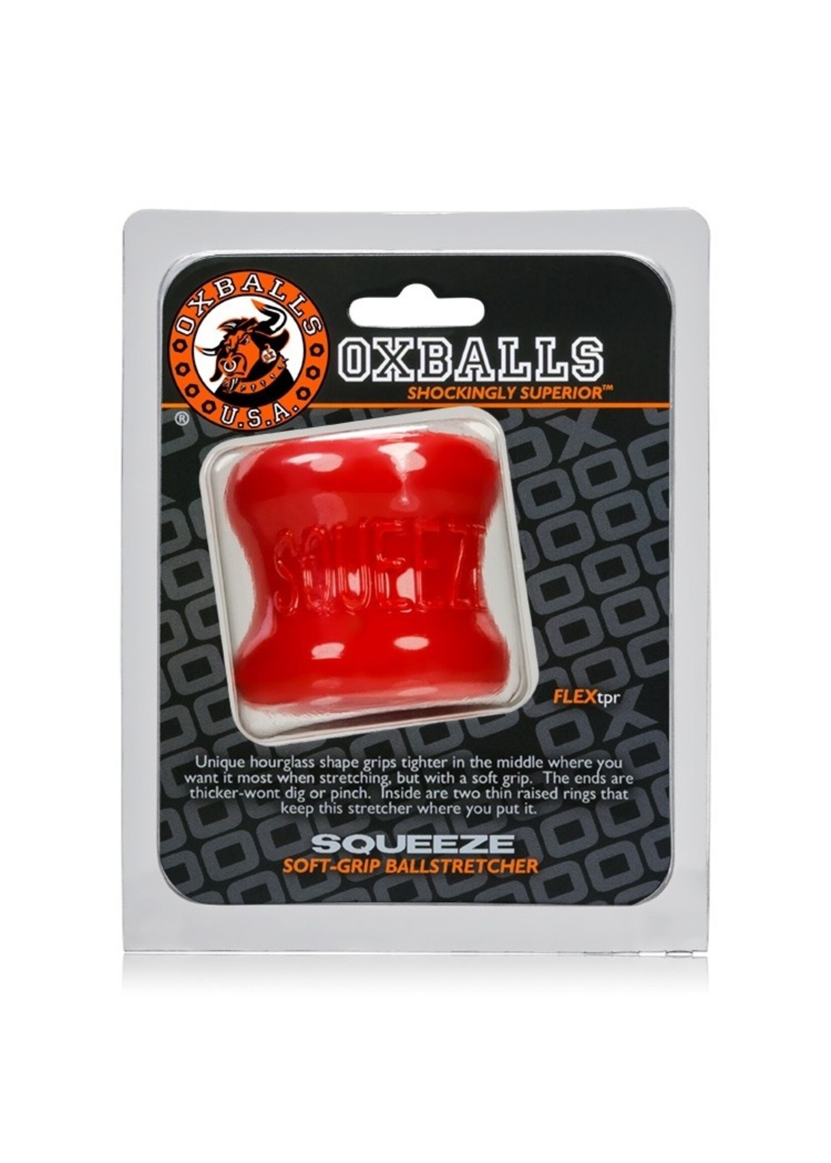 OXBALLS Oxballs Squeeze Ball Stretcher - Red